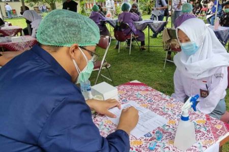Selesai Kulon Progo, Vaksinasi LPEI Target Pelajar Sleman Jelang Pembelajaran Tatap Muka