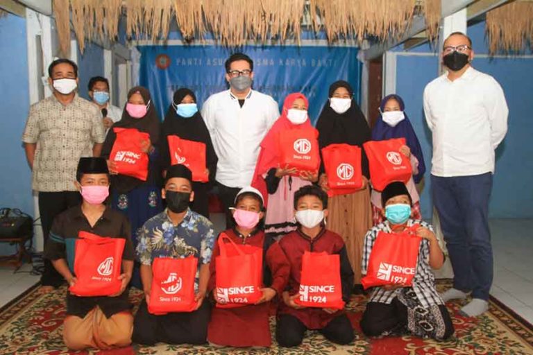 Luncurkan SUV Terbaru, MG Motor Indonesia Berbagi dengan Ratusan Anak Yatim Piatu