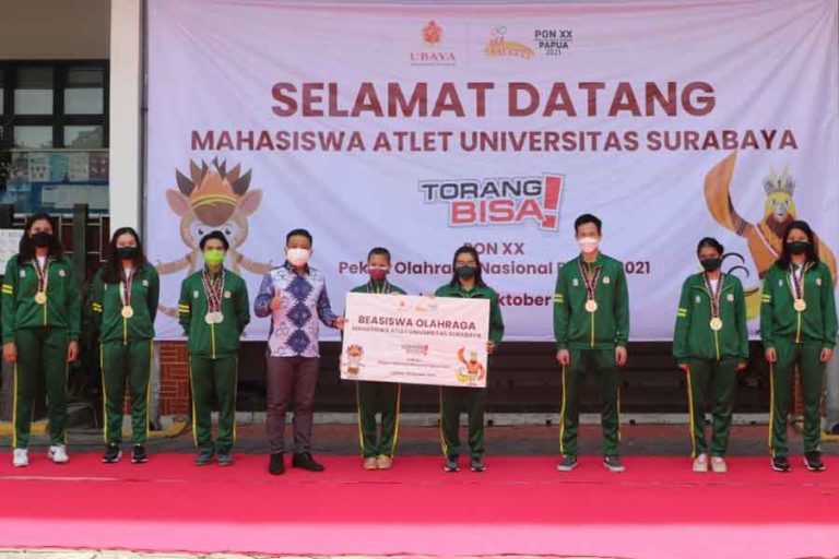 Mahasiswa Ubaya Borong Medali di PON XX Papua