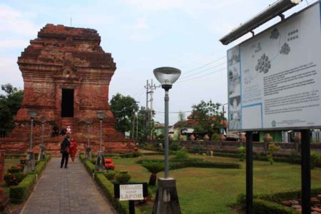 Meski PPKM level 1, Candi Pari Masih Menutup Diri