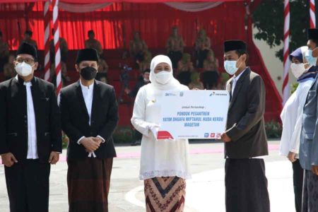Tingkatkan Ekonomi Umat, Pemprov Jawa Timur dukung Pertamina Kembangkan Pertashop dan Pangkalan LPG di Pesantren