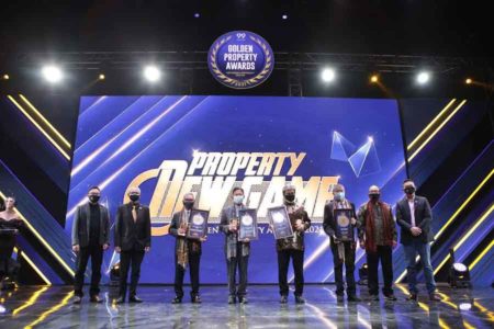 Apresiasi Tertinggi untuk Pebisnis Properti ‘Golden Property Awards 2021’ Sukses Digelar