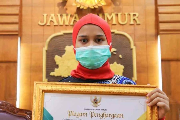 Auna, Peraih Peringkat I IWUF Wushu Taolo Competition 2021 yang Hafal Al Qur’an