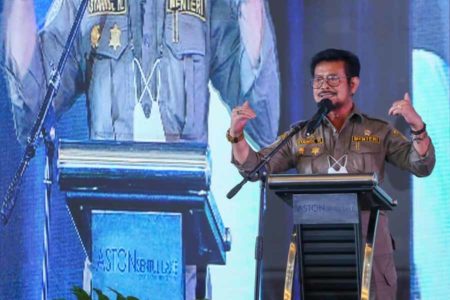 Mentan : Teknologi Kunci Pembangunan Pertanian di 2022