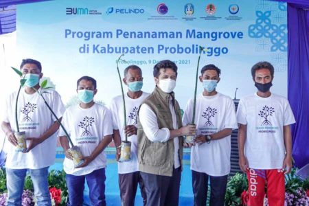Dukung Rehabilitasi Mangrove Berskala Nasional, Emil Dardak Target Penanaman Mangrove 2022 Bertambah 1.280 Hektar