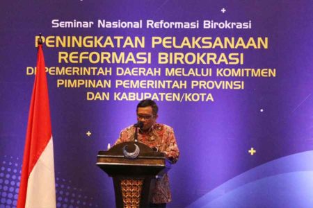 Mahfud MD Dorong Semua Pemda Jalankan Reformasi Birokrasi