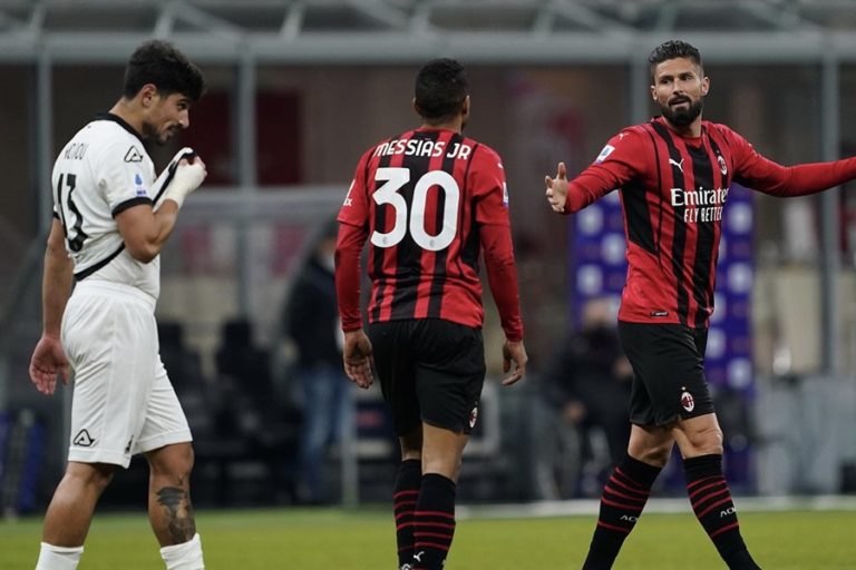 Main Di Kandang Banyak Peluang Tapi Gagal Menang, AC Milan Kalah Dari Spezia 1-2