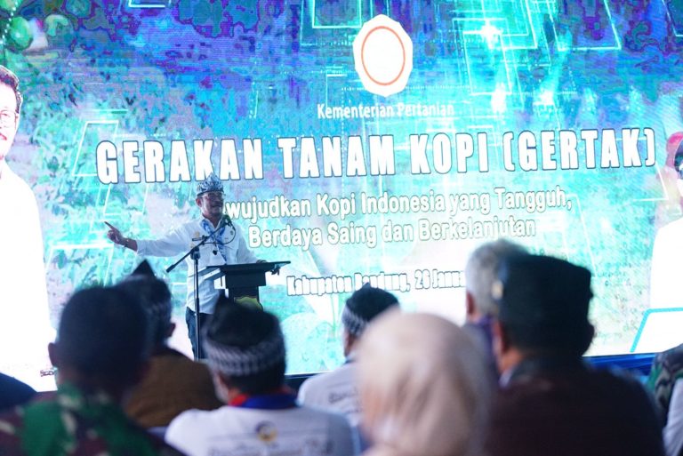 Ikuti Arahan Jokowi, Mentan: Tidak Ada Warung Kopi di Dunia Tanpa Kopi Indonesia