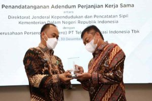 Dukung Single Identity Number, Telkom Kolaborasi dengan Ditjen Dukcapil
