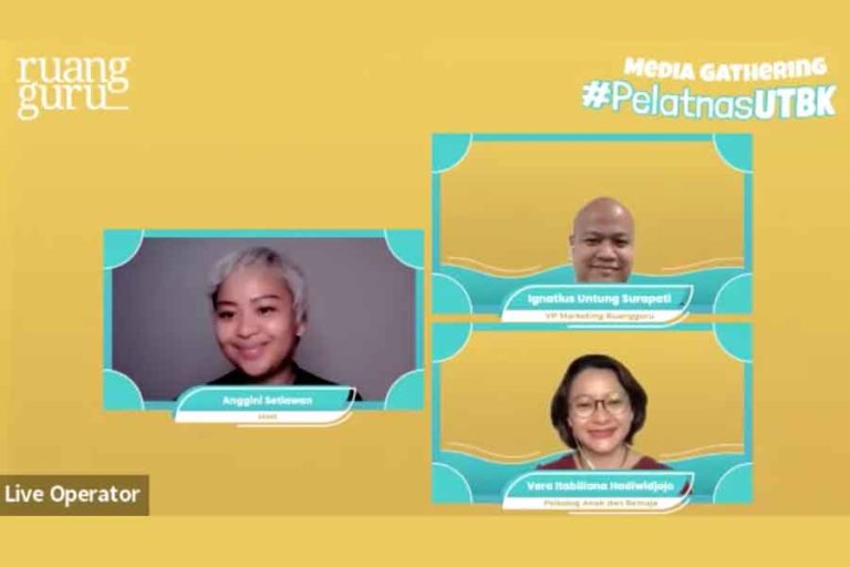 Siapkan Pelajar Hadapi UTBK, Ruangguru Gelar Program Holistik