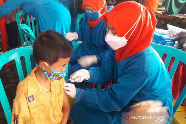 Target 2000 Anak, BIN Jateng Gelar Vaksinasi Covid-19 di 13 Kabupaten