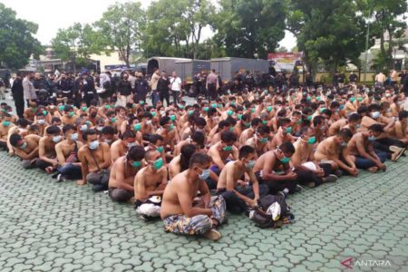Ratusan Anggota Aksi Diamankan, Polda Jabar: Ada yang Positif Narkoba