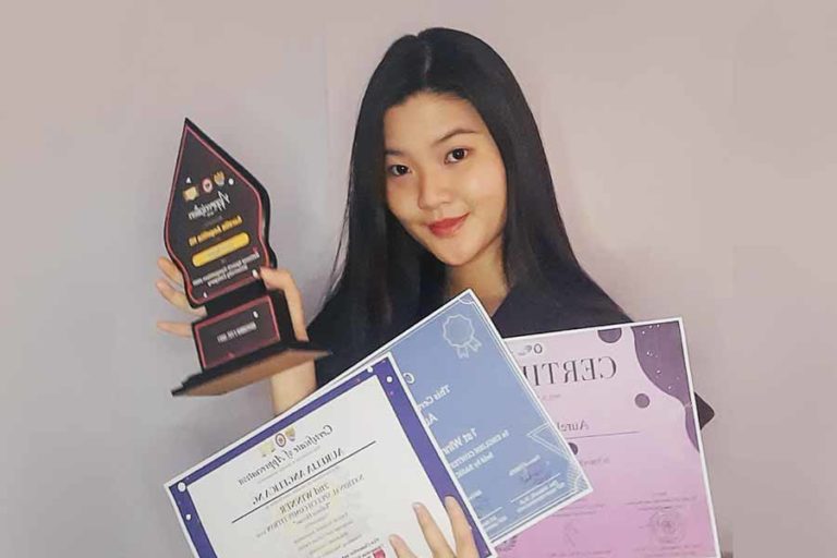 Di Tengah Pandemi, Aurelia Angelica Sabet 4 Penghargaan Nasional dan Internasional