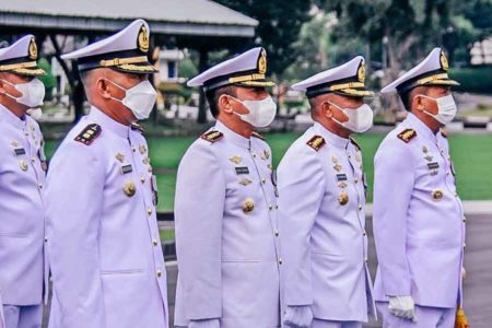 Kenang Pertempuran Laut Aru, Prajurit Brigif 2 Marinir Peringati Hari Dharma Samudera