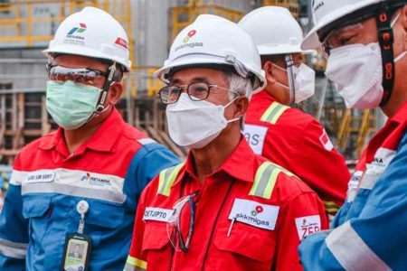 Singgah ke Proyek RDMP Balikpapan, Kepala SKK Migas: Saya Bangga dengan Pencapaian ini