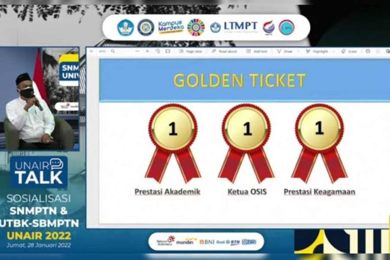 Kampus Unair kembali Buka Jalur Golden Ticket di AEE 2022