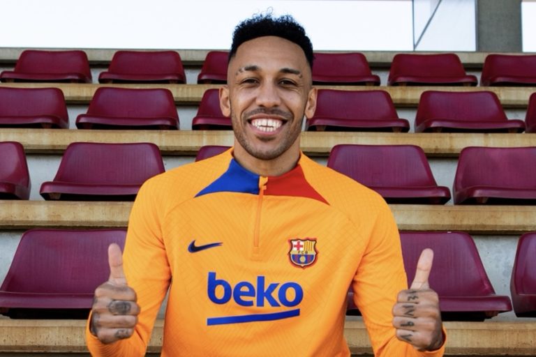 Resmi Bergabung Dengan Barcelona, Aubameyang Kirim Pesan Perpisahan Untuk Fans Arsenal