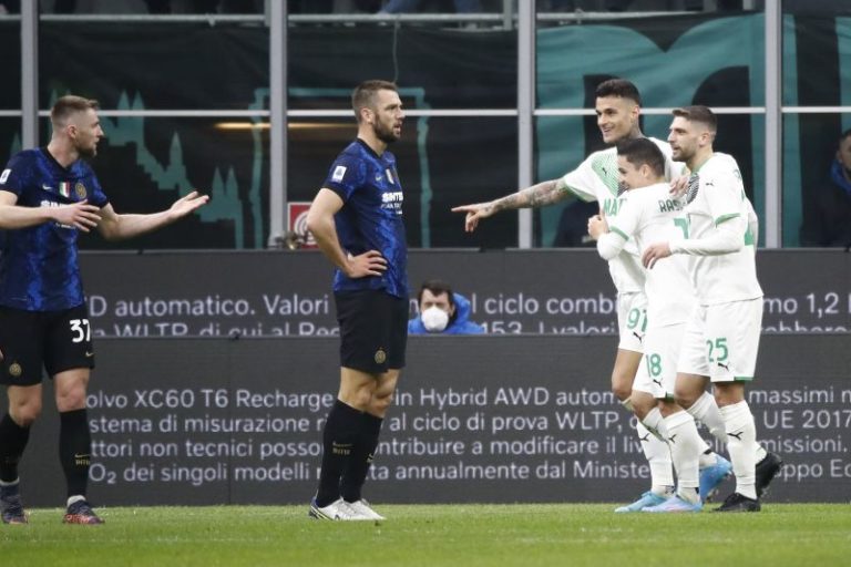 Inter Milan Kembali Lewatkan Puncak Klasemen Serie A, 0-2 di Tangan Sassuolo