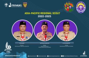 Tiga Pelatih Kepramukaan Asia Pasifik Terpilih dari Indonesia