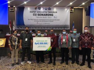 Serahkan Santunan Jaminan Kematian, CU Semarong di Sanggau akan Estafet Jadikan Anggota Peserta BPJamsostek