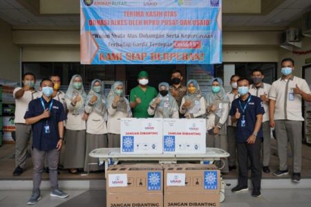Untuk Hadapi TBC dan Covid-19, AS Donasikan Peralatan Medis Senilai 1,6 Juta Dolar Ke RS Muhammadiyah