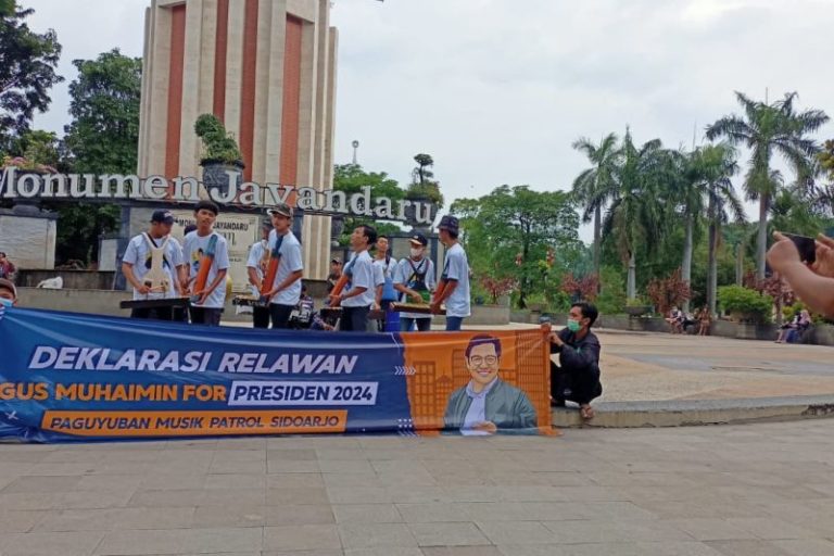 Dukungan untuk Cak Imin Sebagai Presiden Dinyatakan Tujuh Kelompok Komunitas Musik Patrol