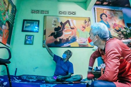 Saat Ganjar Bertemu Veteran Perang Keturunan Tionghoa