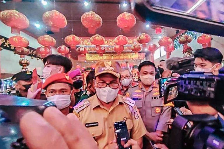 Imlek di Makassar, Kondusif dan Serius Terapkan Protokol Kesehatan Anti Covid-19