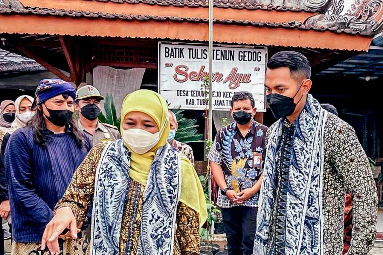 Dua Desa Sentra Batik Tulis Tenun Gedog di Tuban ini Berpeluang Jadi Desa Devisa