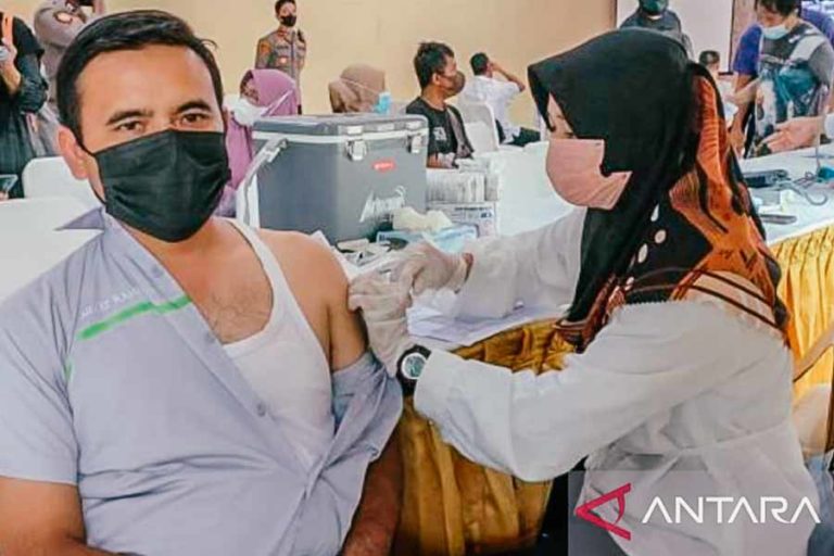 4.773 Warga Bangka Tengah Sudah dapat Vaksin Penguat