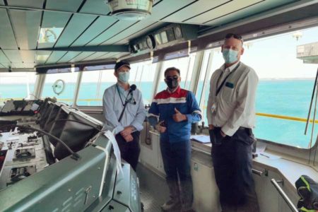 Kibarkan Merah Putih, Kapal Tanker MT Walio Sukses Bersandar di Australia