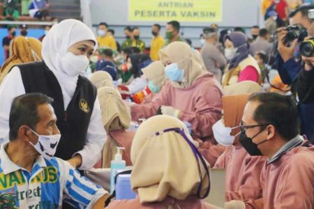 Jumlah Kasus Gelombang Ketiga Covid-19 di Jatim Masih Fluktuatif