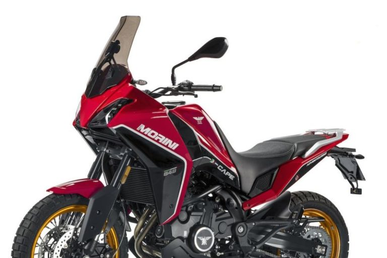 Tampil Lebih Indah, Moto Morini Lengkapi Edisi Roda Emas pada X-Cape 650