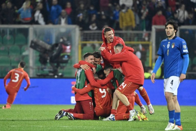 Juara Euro 2020 Itali tak Lolos ke Piala Dunia 2022 setelah Kalah dari Makedonia Utara