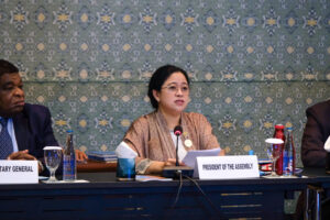 Peran Parlemen dalam Kedaruratan Medis terkait Pandemi pada Diskusi WHO di IPU, Puan: Semua Orang Berperan