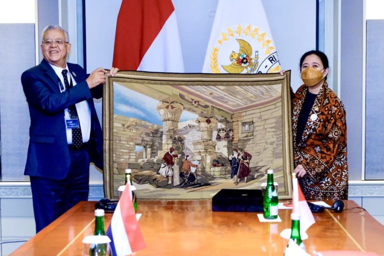 Puan Maharani Bertukar Pengalaman Pindah Ibu Kota Negara Bersama Ketua Parlemen Mesir