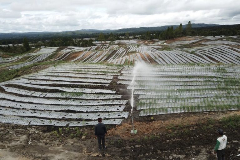 Kementerian PUPR Lanjutkan Pembangunan Sejumlah Infrastruktur di Food Estate Humbang Hasundutan