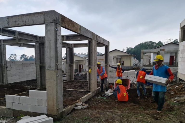 Kementrian PUPR Percepat Penyelesaian 1.951 Huntap