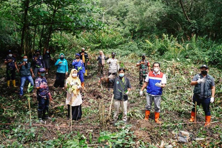 Dukung Proklim Muara Rapak, Pertamina Tanam Mangrove