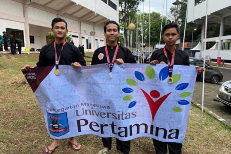 Manfaatkan Aplikasi Temu Virtual, Mahasiswa Universitas Pertamina Raih Prestasi di Ajang Silat