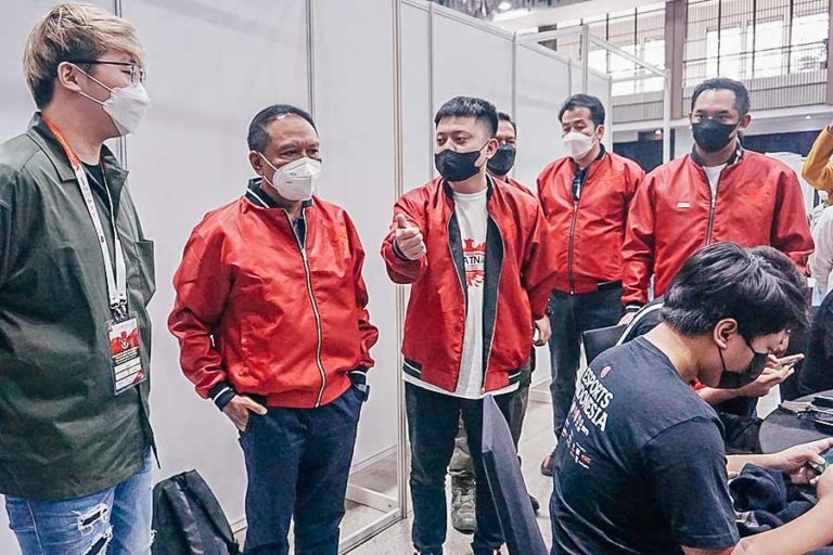Menpora Semangati Atlet di Pelatnas Esports PBESI Agar Raih Prestasi