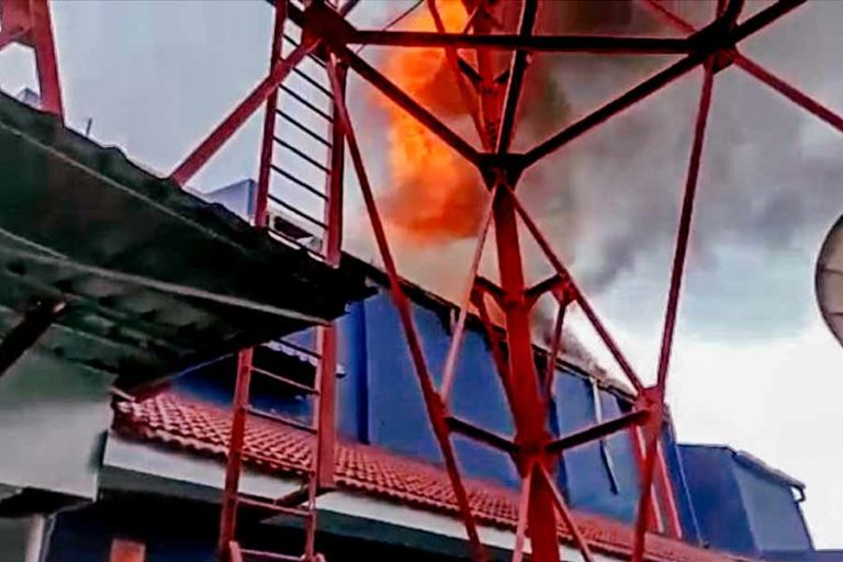 Polisi Masih Selidiki Sebab Kebakaran Kantor RRI Jember
