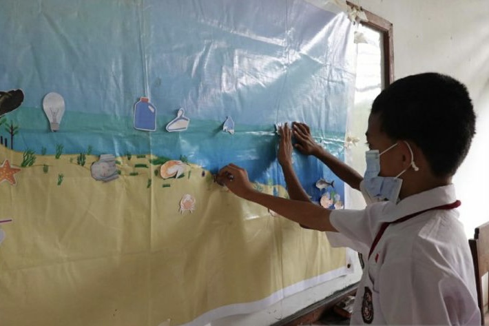 YKAN Ajari Anak-Anak Wakatobi Peduli Terhadap Lingkungan Sejak Dini