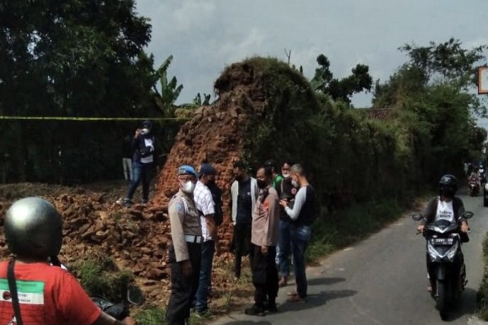 Polres Surakarta Periksa Pelaku Perusakan Tembok Keraton Kartasura