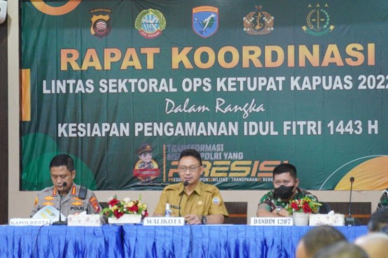 Pemkot Pontianak Giatkan Operasi Ketupat Ciptakan Perayaan Idul Fitri Nyaman