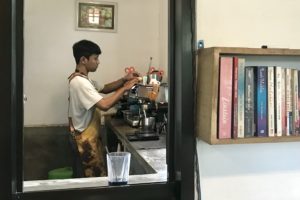 40 Pencari Kerja Ikuti Pelatihan Barista di Dinas Tenaga Kerja Kota Depok