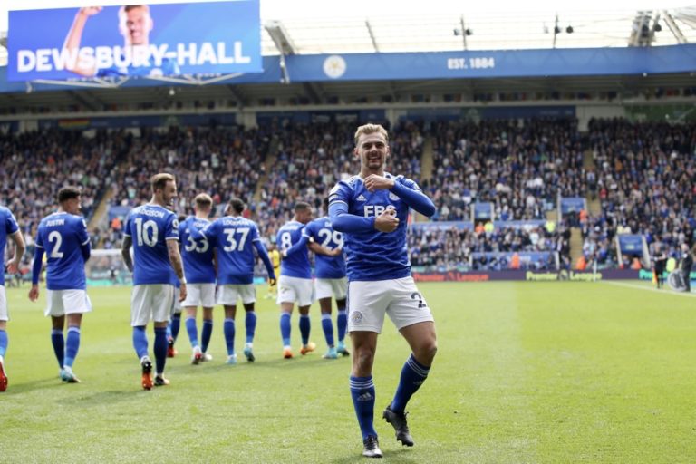 Leicester City Unggul 2-0 di Babak Pertama Lawan Crystal Palace