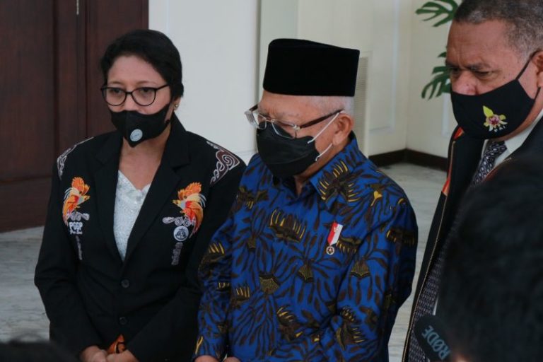 Wapres Ma’ruf Amin Bahas Upaya Rekonsiliasi Bersama Perwakilan Persekutuan Gereja Papua