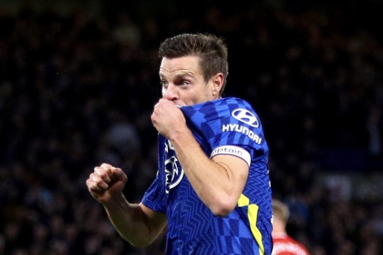 Chelsea Imbang 2-2 Lawan Arsenal di Babak Pertama, Cesar Azpilicueta Jadi Penyelamat