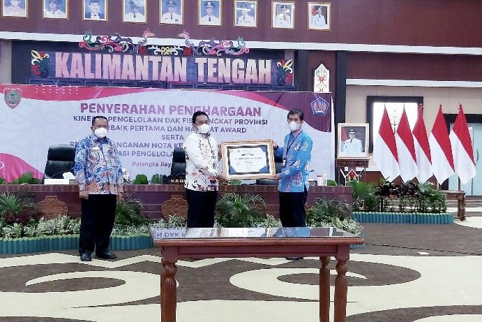 Resapan Anggaran Capai 95 Persen, Pemprov Kalteng Jadi Juara Pertama Pengelolaan DAK Fisik